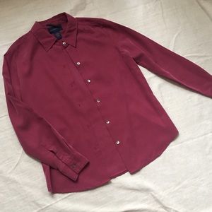 Charter Clue Button Up Long Sleeve Top Summer